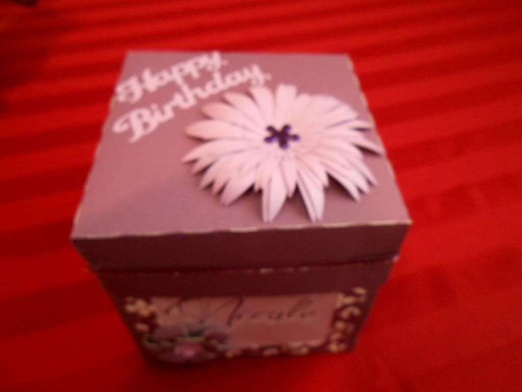 Precariously Pink Exploding Tealight Box